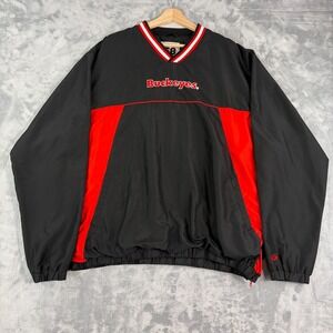 Vintage Ohio State University Buckeyes Windbreaker Jacket Men's 3XL 58 Sports